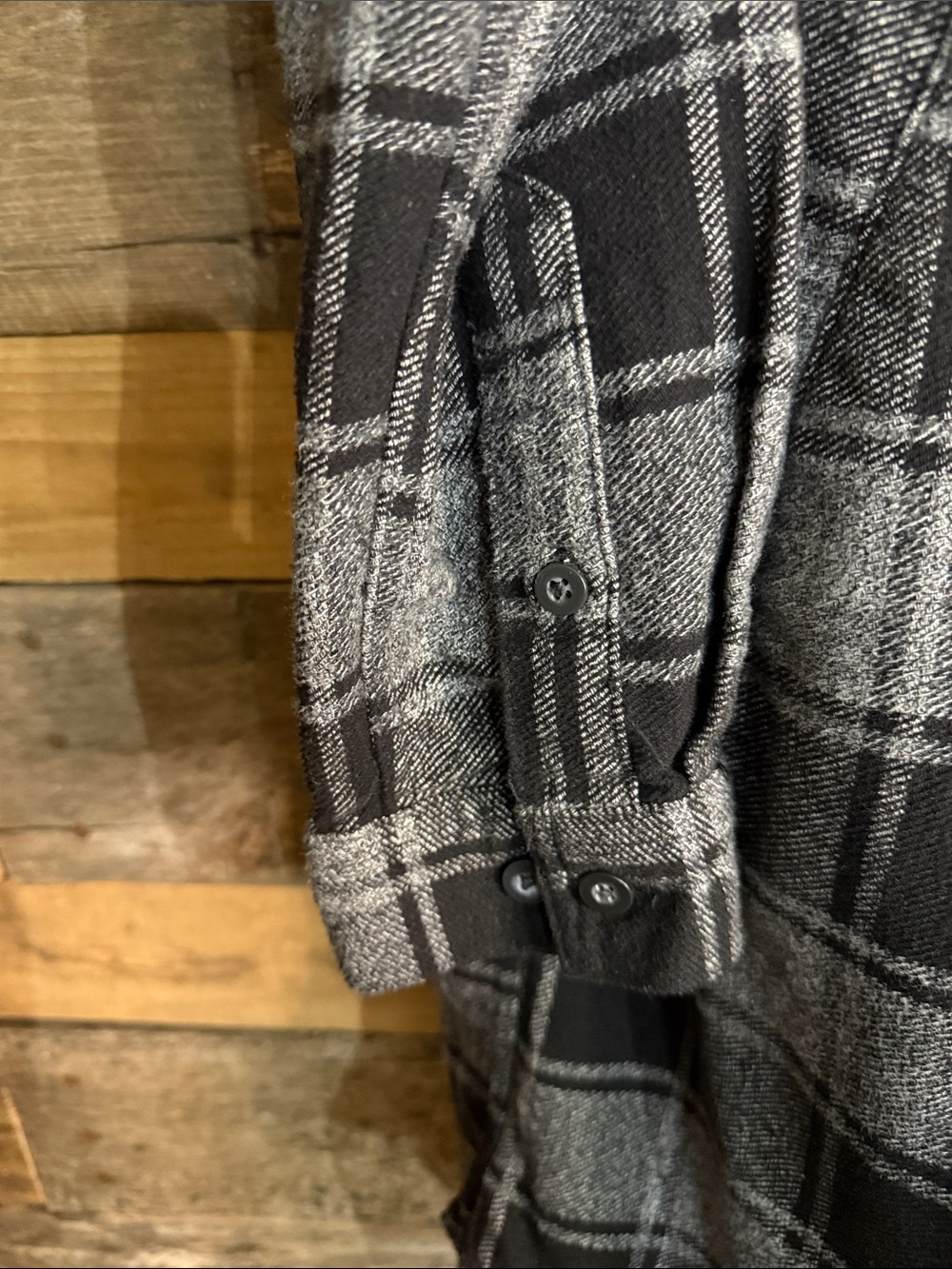 Duluth Folklore Flannel Duster size Large - Picture 3 of 9
